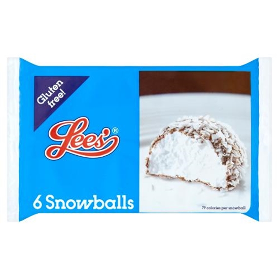 Picture of LEES SNOWBALLS 6 PACK 110GR